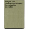 Analyse- und Modellierungs-Software für multivariate Datensätze by Fabian Gebert