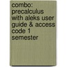 Combo: Precalculus with Aleks User Guide & Access Code 1 Semester door Ziegler Michael