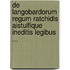 De Langobardorum Regum Ratchidis Aistulfique Ineditis Legibus ...