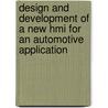 Design And Development Of A New Hmi For An Automotive Application door Neelam Barua
