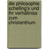 Die Philosophie Schelling's und ihr Verhältniss zum Christenthum by Hoppe