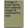 Ecology of Insect Fauna from Satpuda Ranges of Maharashtra, India door Ramesh Patil
