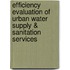 Efficiency Evaluation Of Urban Water Supply & Sanitation Services