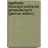 Egelhaafs historisch-politische Jahresübersicht (German Edition)