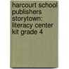Harcourt School Publishers Storytown: Literacy Center Kit Grade 4 door Hsp