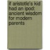 If Aristotle's Kid Had an iPod: Ancient Wisdom for Modern Parents