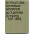 Jahrbuch des Schweizer Alpenclub. Achtzehnter Jahrgang 1882-1883.