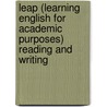 Leap (Learning English for Academic Purposes) Reading and Writing by Julia Williams
