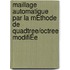 Maillage Automatique Par La MÉthode De Quadtree/octree ModifiÉe