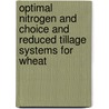 Optimal nitrogen and choice and reduced tillage systems for wheat door Kolado Bocoum