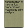 Quantification Of Mechanical Properties Of Mwcnts By Sem Analysis by Hina Malik