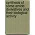 Synthesis Of Some Amide Derivatives And Their Biological Activity