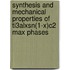 Synthesis And Mechanical Properties Of Ti3alxsn(1-x)c2 Max Phases