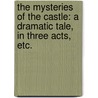The Mysteries of the Castle: a dramatic tale, in three acts, etc. door Miles Peter Andrews