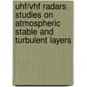Uhf/vhf Radars Studies On Atmospheric Stable And Turbulent Layers door Siddarth Shankar Das