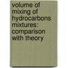 Volume of Mixing of Hydrocarbons Mixtures: Comparison with Theory door Akl Awwad