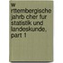 W Rttembergische Jahrb Cher Fur Statistik Und Landeskunde, Part 1