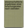 Wissenschaftliche Ergebnisse einer Forschungsreise nach Ostindien door August Forel