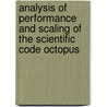 Analysis Of Performance And Scaling Of The Scientific Code Octopus door Joseba Alberdi-Rodriguez