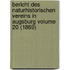 Bericht Des Naturhistorischen Vereins in Augsburg Volume 20 (1869)