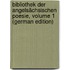 Bibliothek Der Angelsächsischen Poesie, Volume 1 (German Edition)