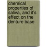 Chemical Properties of Saliva, and it's Effect on the Denture Base door Manar Nazhat