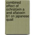 Combined effect of Ochratoxin A and Aflatoxin B1 on Japanese Quail