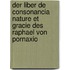 Der Liber de consonancia nature et gracie des Raphael von Pornaxio