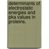 Determinants of Electrostatic Energies and Pka Values in Proteins. door Carlos A. Castaneda