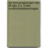 Die Bonusregelungen Des 26 Abs. 2 S. 3 Des Rundfunkstaatsvertrages by Sabine Groh