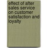 Effect of After Sales Service on Customer Satisfaction and Loyalty door Mohammed Kassie Abebe