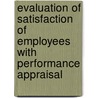 Evaluation of Satisfaction of Employees with Performance Appraisal door Nusrat Jahan
