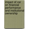 Impact Of Csr On Financial Performance And Institutional Ownership door Mustaruddin Saleh