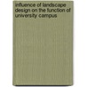 Influence of landscape design on the function of university campus door Mohammad Zami