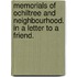 Memorials of Ochiltree and neighbourhood. In a letter to a friend.