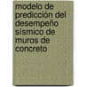 Modelo de predicción del desempeño sísmico de muros de concreto door JuliáN. Carrillo