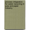Process Integration For Water Recycling In Pulp And Paper Industry door Sudheer Kumar Shukla