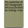 The Potential of Teff (Eragrostis tef(Zucc)Trotter) as Energy Crop door Andualem Sitotaw Nigatu