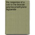 The Response of E. coli to the Biocide Polyhexamethylene Biguanide