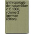 Anthropologie Der Naturvölker V. 2 1860, Volume 2 (German Edition)