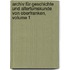 Archiv Für Geschichte Und Altertumskunde Von Oberfranken, Volume 1