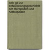 Beitr Ge Zur Entwickelungsgeschichte Der Pteropoden Und Heteropoden by August David Krohn