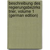 Beschreibung Des Regierungsbezirks Trier, Volume 1 (German Edition) door Beck Otto