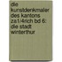 Die Kunstdenkmaler Des Kantons Za1/4rich Bd 6: Die Stadt Winterthur