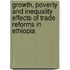 Growth, Poverty and Inequality Effects of Trade Reforms in Ethiopia
