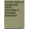 Human Rights of Exogenous Ethnic Minorities in Ethiopian Federation door Endaweke Tsegaw