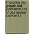 Improving the Growth and Yield Attributes of Pea (Pisum Sativum L.)