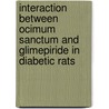 Interaction Between Ocimum Sanctum And Glimepiride In Diabetic Rats door Md Fasih Ahmad