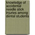 Knowledge of Accidental Needle Stick Injuries Among Dental Students