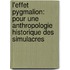 L'Effet Pygmalion: Pour Une Anthropologie Historique Des Simulacres